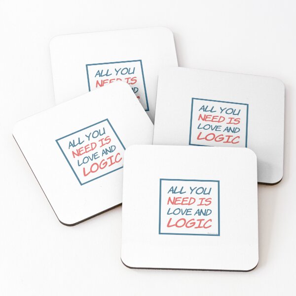 Item preview, All You Need is Love and Logic designed and sold by weavernap.