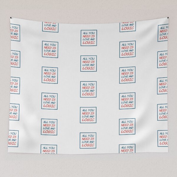 Item preview, All You Need is Love and Logic designed and sold by weavernap.