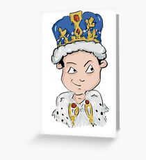 Sherlock Moriarty Andrew Scott Cartoon Greeting Card