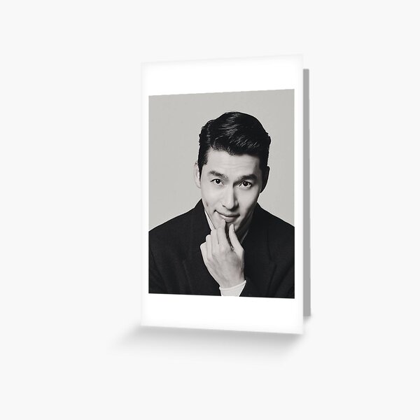 hyun bin Carte de vœux