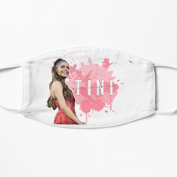 Robe rouge TINI-Quiero Volver tour Masque sans plis