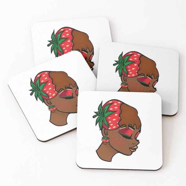 Item preview, Chocolate Covered Strawberry Girl designed and sold by Lexi Twilley.