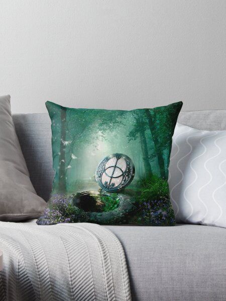 Item preview, Glastonbury Chalice Well (square) designed and sold by Angie Latham.