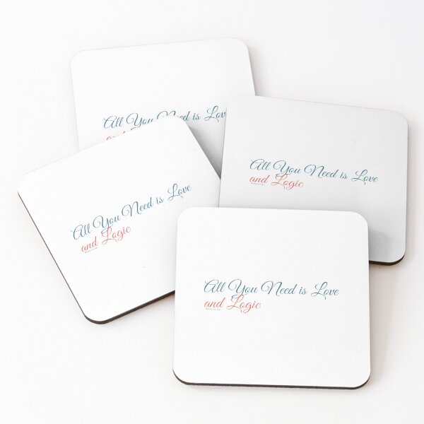 Item preview, All You Need is Love and Logic designed and sold by weavernap.