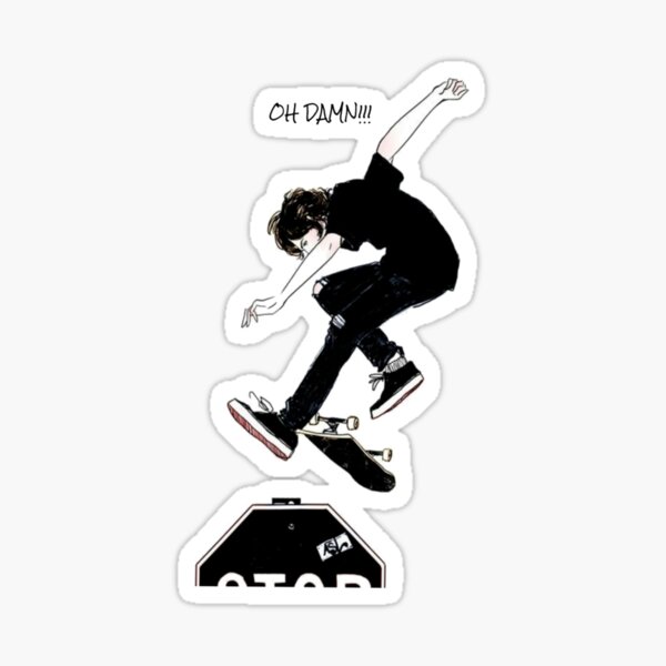 Do a Kickflip ! do a Kick-flip Sticker for Sale by Jourys