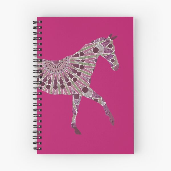 Item preview, One Pink Mandala Horse designed and sold by WatersEdgeGal.