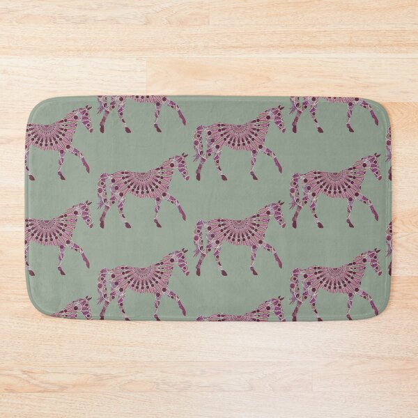 Item preview, One Pink Mandala Horse designed and sold by WatersEdgeGal.