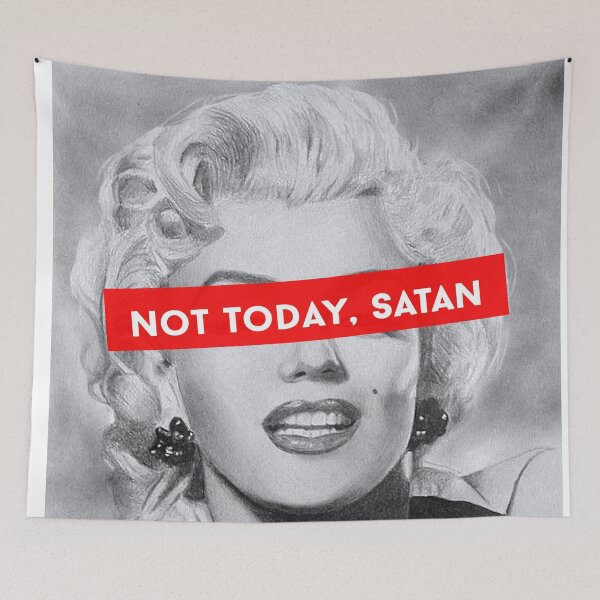 Item preview, Not Today, Satan. Maryline Monroe designed and sold by -DEEWOLF-.