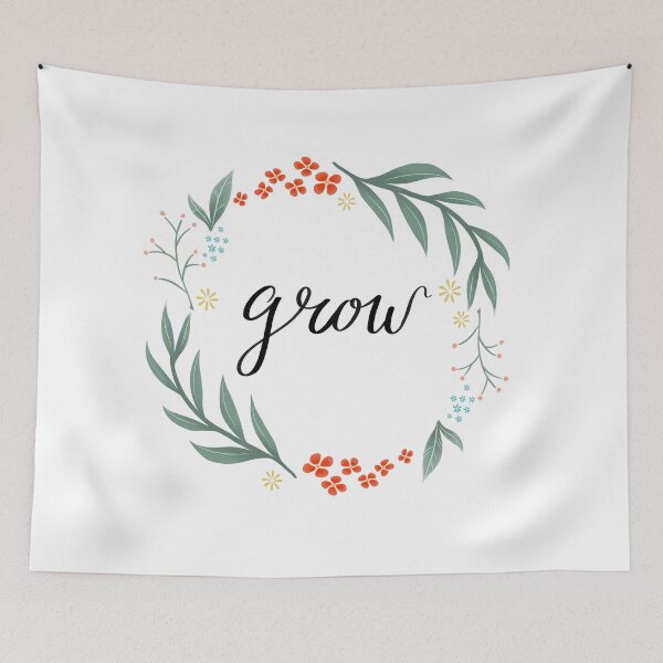 Item preview, Grow flower design designed and sold by ATI-Art.
