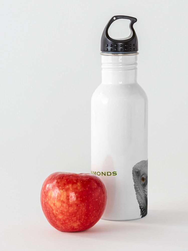 Alternate view of Forget Diamonds - Beardies Are A Girls Best Friend Water Bottle