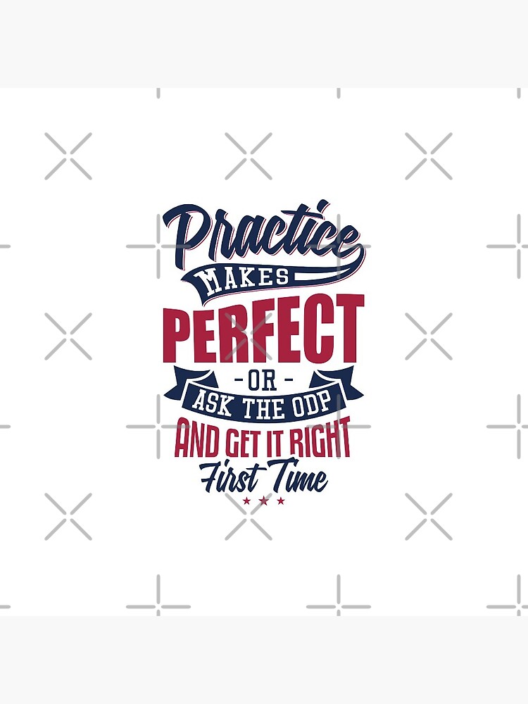 Practice makes Perfect - Or Ask The ODP And Get It Right First Time by snibbo71