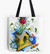 Faberge Flower Tote Bag