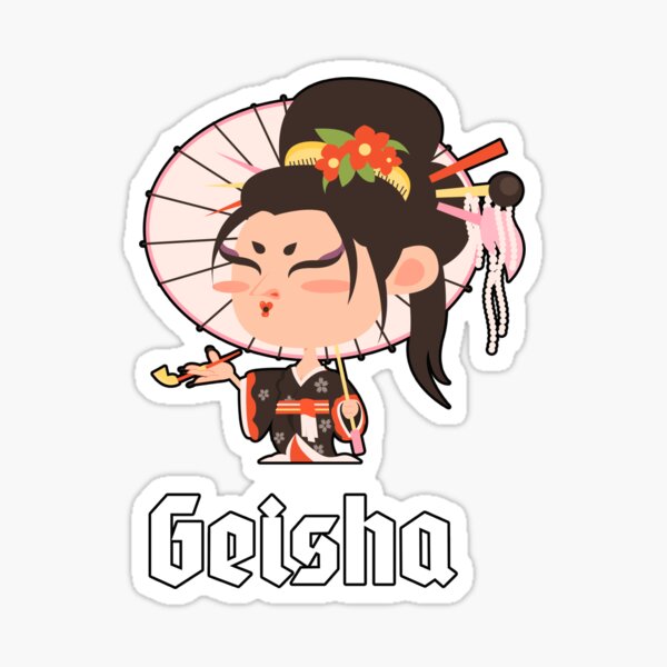 Item preview, Geisha designed and sold by TampopoCo.