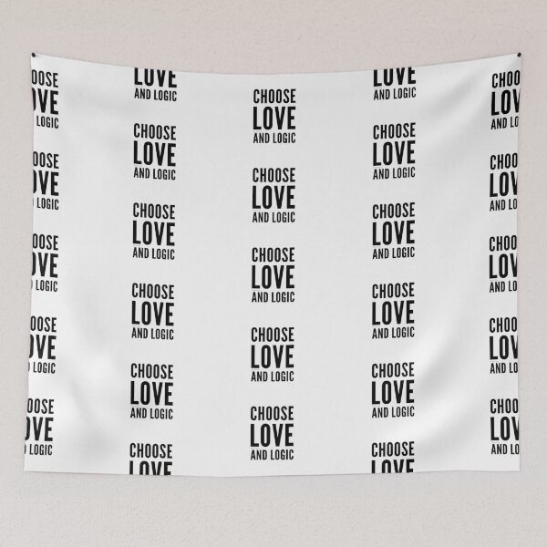 Item preview, Choose Love and Logic designed and sold by weavernap.