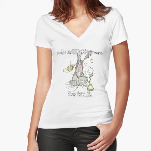 Fitted V-Neck T-Shirt