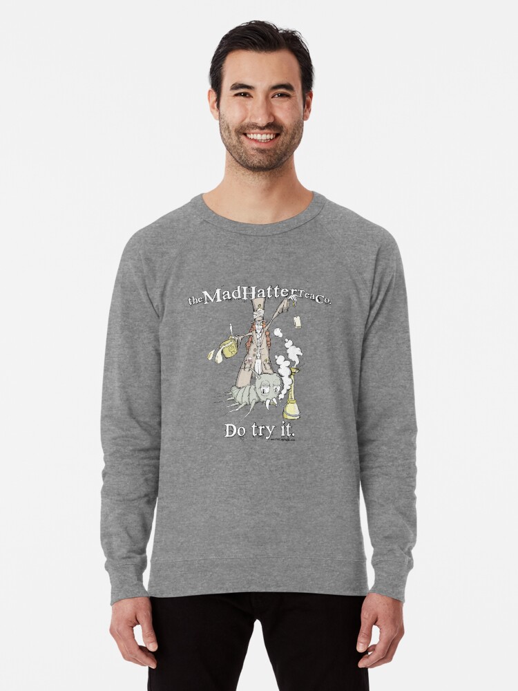 Thumbnail 1 of 5, Lightweight Sweatshirt, Mad Hatter Tea Co. designed and sold by scribblegraph.
