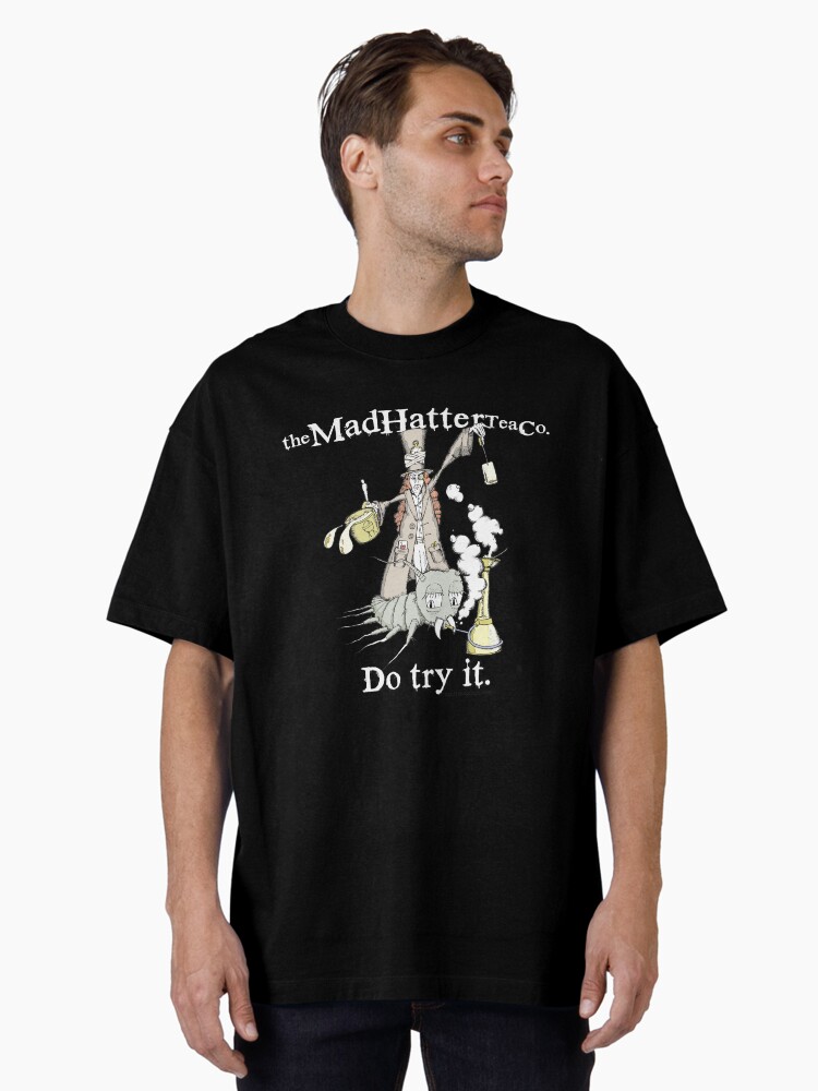 Thumbnail 1 of 7, Oversized T-Shirt, Mad Hatter Tea Co. designed and sold by scribblegraph.
