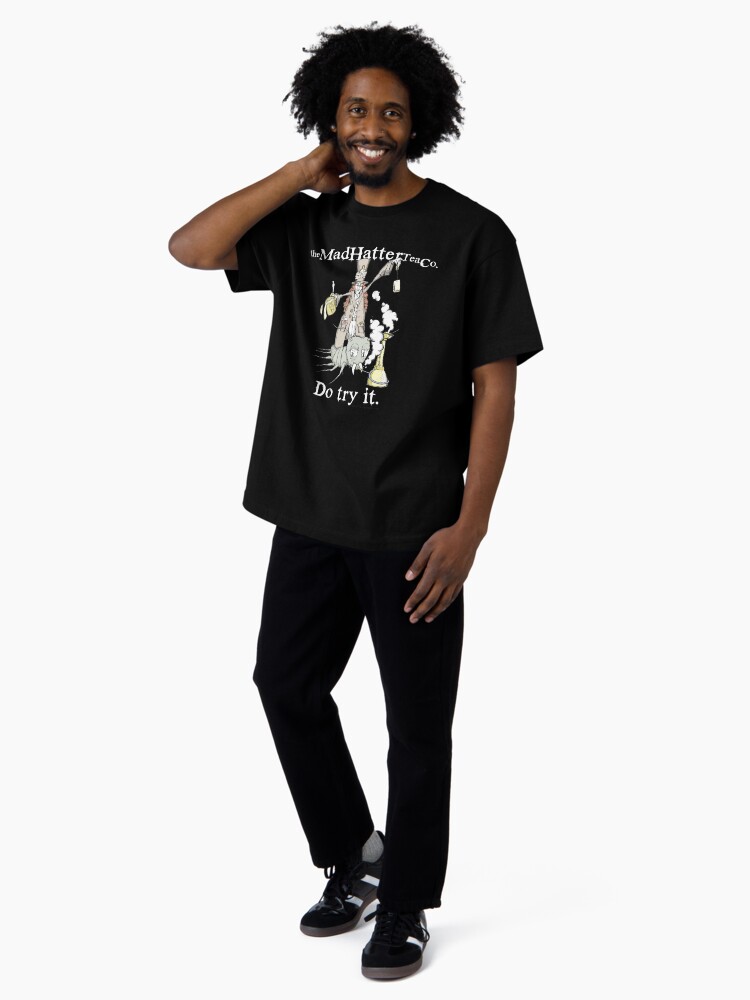 Thumbnail 4 of 7, Oversized T-Shirt, Mad Hatter Tea Co. designed and sold by scribblegraph.