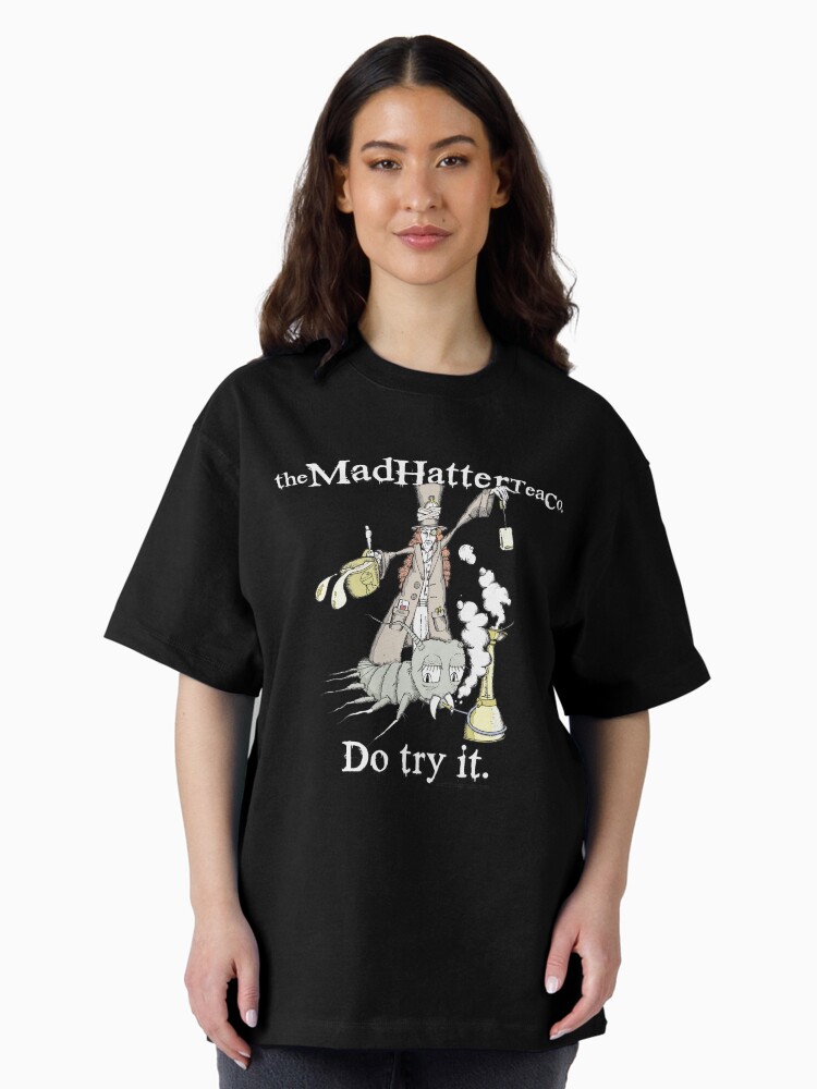Thumbnail 2 of 7, Oversized T-Shirt, Mad Hatter Tea Co. designed and sold by scribblegraph.