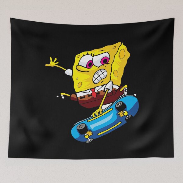 Item preview, Cool Skating Sponge Bob Design #Skateboard designed and sold by ozumdesigns.