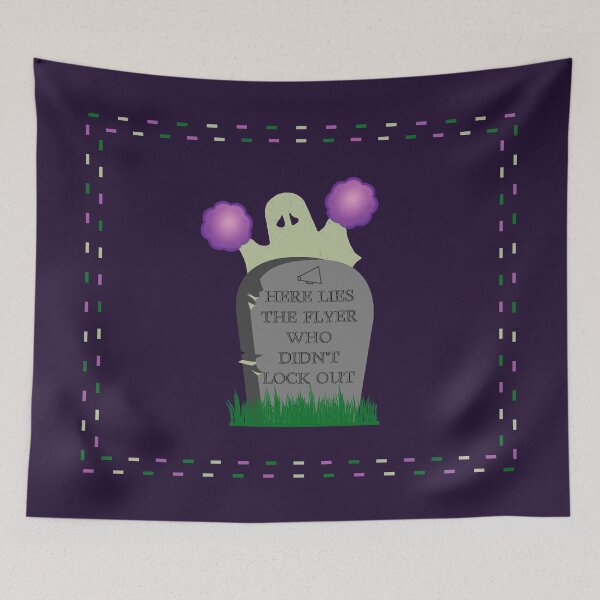 Item preview, Cheerleader stunt base funny Halloween poms purple designed and sold by GrammarDance.