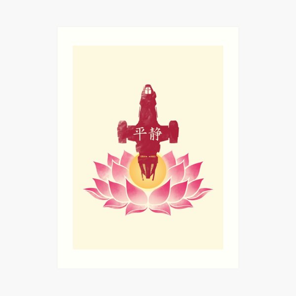 Serenity in Bloom Art Print