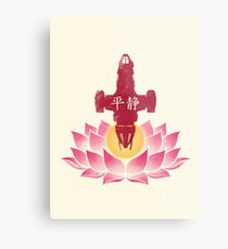 Serenity in Bloom Metal Print