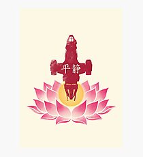 Serenity in Bloom Photographic Print