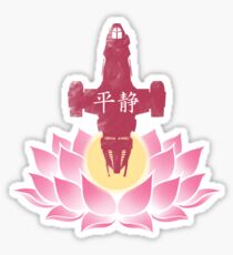 Serenity in Bloom Sticker