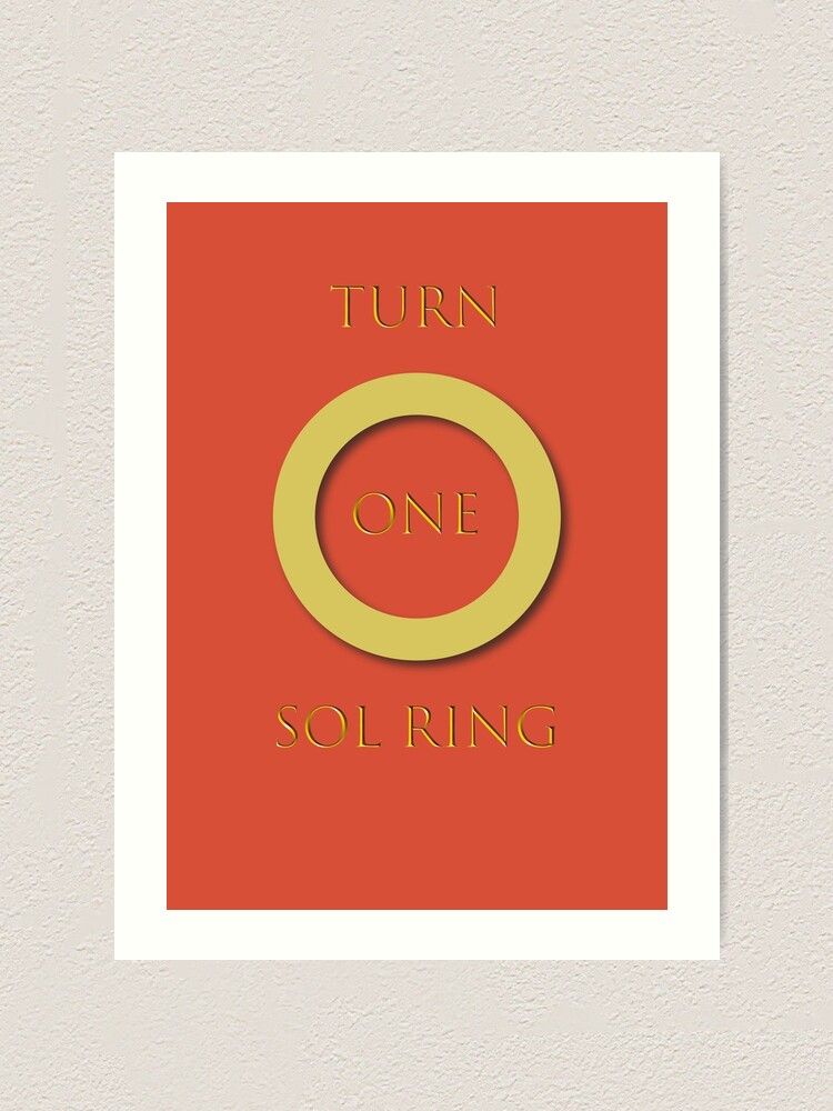 Turn One Sol Ring Sticker for Sale by EskeTB