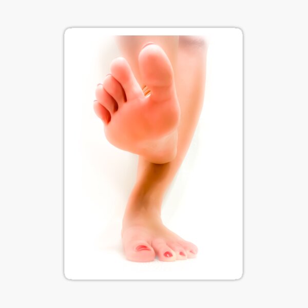 Giantess feet Sticker