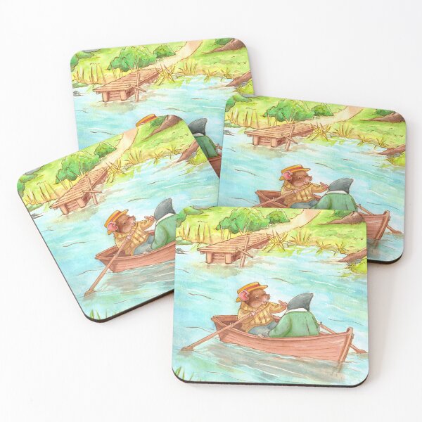 Item preview, Friends on a Boat designed and sold by eemorrisart.