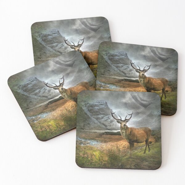 Item preview, Monarch of the Glen - Spirit of the Highlands designed and sold by Angie Latham.