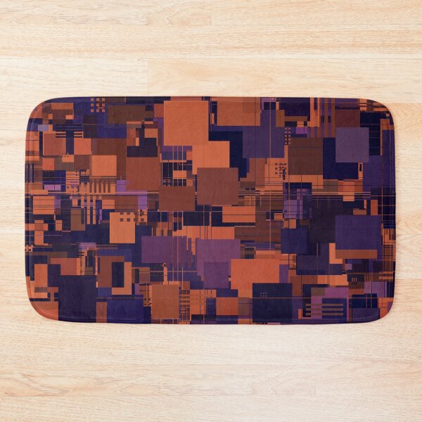 Item preview, Random Shapes, Irregular Pattern, Orange/Purple designed and sold by Lyle Hatch.