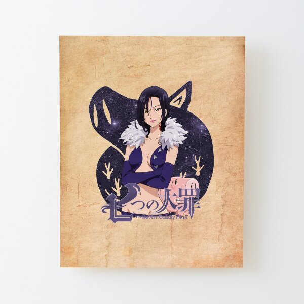 Nanatsu no Taizai - Merlin Lámina montada de madera