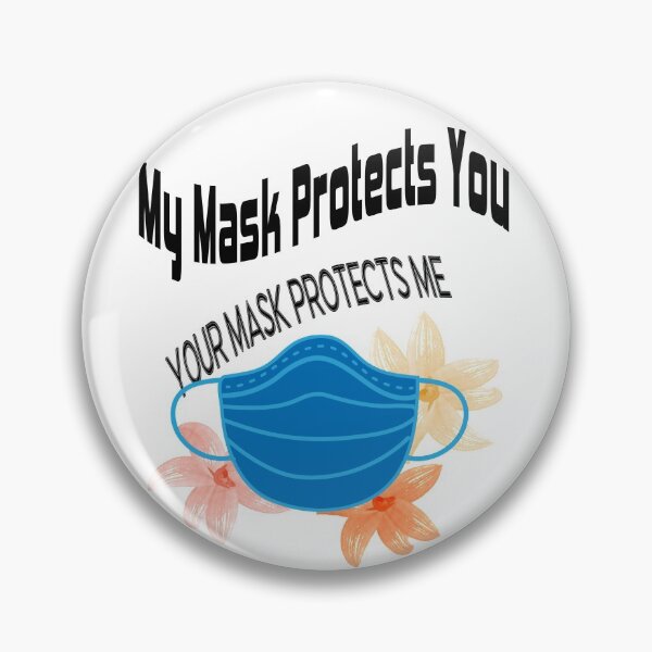Item preview, My Mask Protects You designed and sold by RoxanneG.