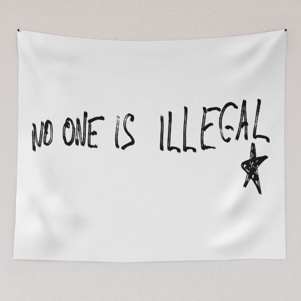 Item preview, No One Is Illegal (Marker) designed and sold by 90sOE.