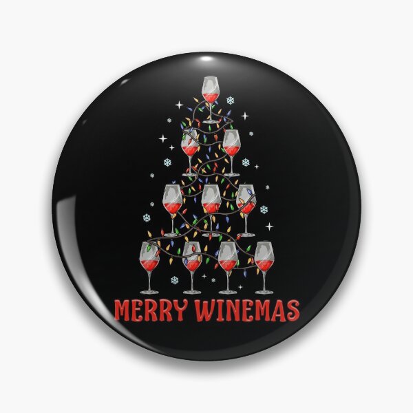 Item preview, Merry Winemas. Funny Christmas Sweatshirt for Wine Lovers. designed and sold by KsuAnn.