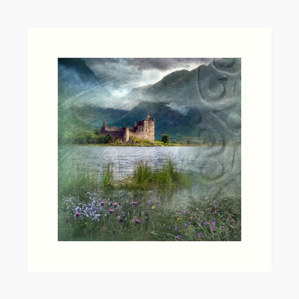 Item preview, Kilchurn Castle, Loch Awe - Spirit of the Highlands designed and sold by Angie Latham.