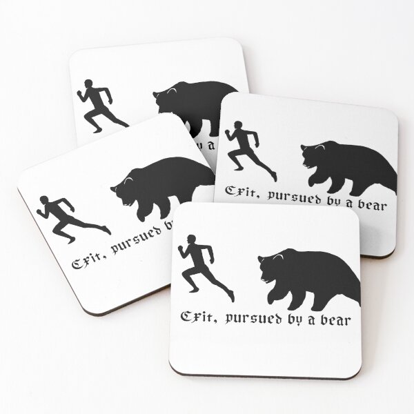 Item preview, Exit, pursued by a bear designed and sold by metanoiias.