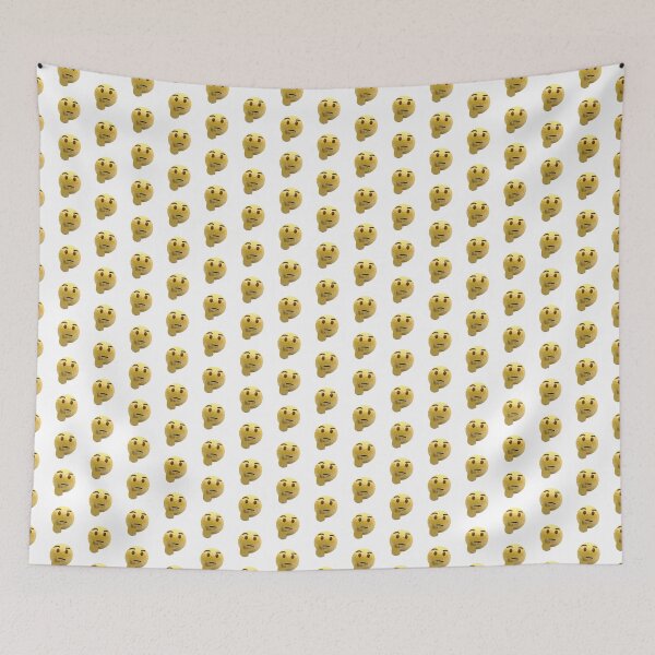 Item preview, Geometric Thinking Emoji – Thoughtful Low-Poly Art designed and sold by OrangePoly.