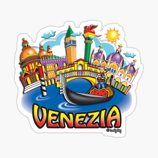 Item preview, Venice Venezia Gondola Famous Lovely Day Design designed and sold by Lovely Day.