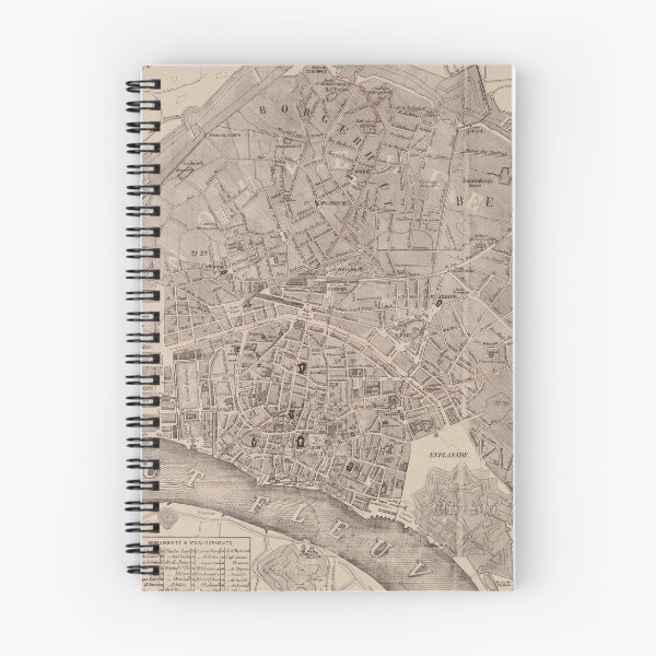 Item preview, Vintage Map of Antwerp Belgium (1876) designed and sold by BravuraMedia.