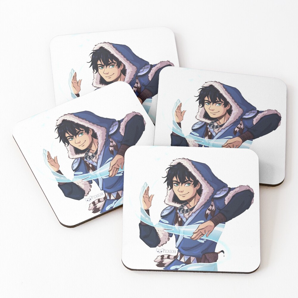 "Percy Jackson Waterbender ATLAB" Untersetzer (4er Set) von