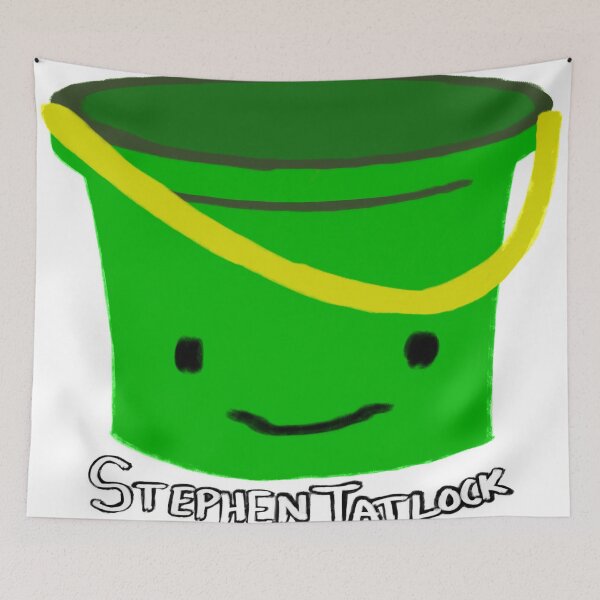 Item preview, WILTY Stephen Tatlock Bucket Friend designed and sold by elle-ustrations.
