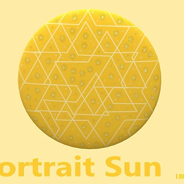 Artwork thumbnail, Portrait Sun by RBLBDesigns