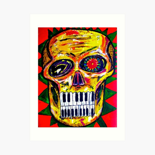 PIANO MOUTH Art Print