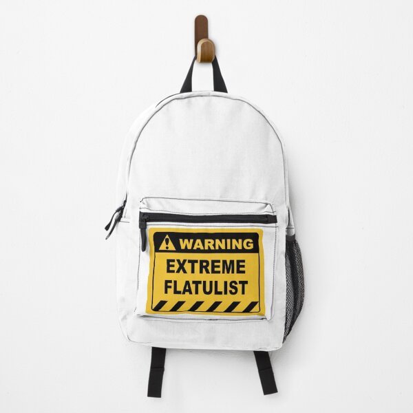 Item preview, Human Warning Sign EXTREME FLATULIST Sayings Sarcasm Humor Quotes designed and sold by ColorMeHappy123.