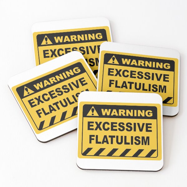 Item preview, Human Warning Sign EXCESSIVE FLATULISM Sayings Sarcasm Humor Quotes designed and sold by ColorMeHappy123.
