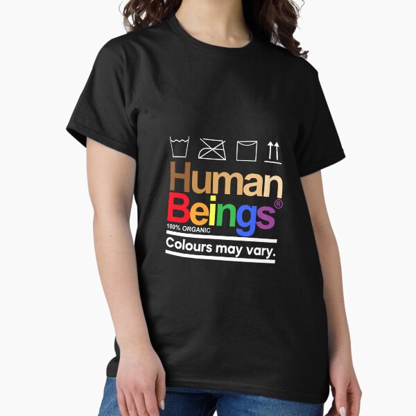 Item preview, Human Beings 100% Organic Colours May Vary designed and sold by retro-is-alive.